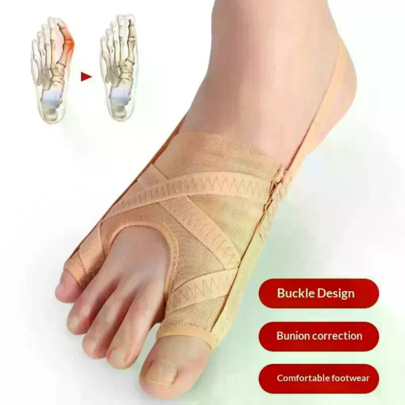 Adjustable Hallux Valgus Bunion Corrector Toe Separator Orthotics Feet Bone Adjuster Thumb Straightener Pedicure Foot Care Tools