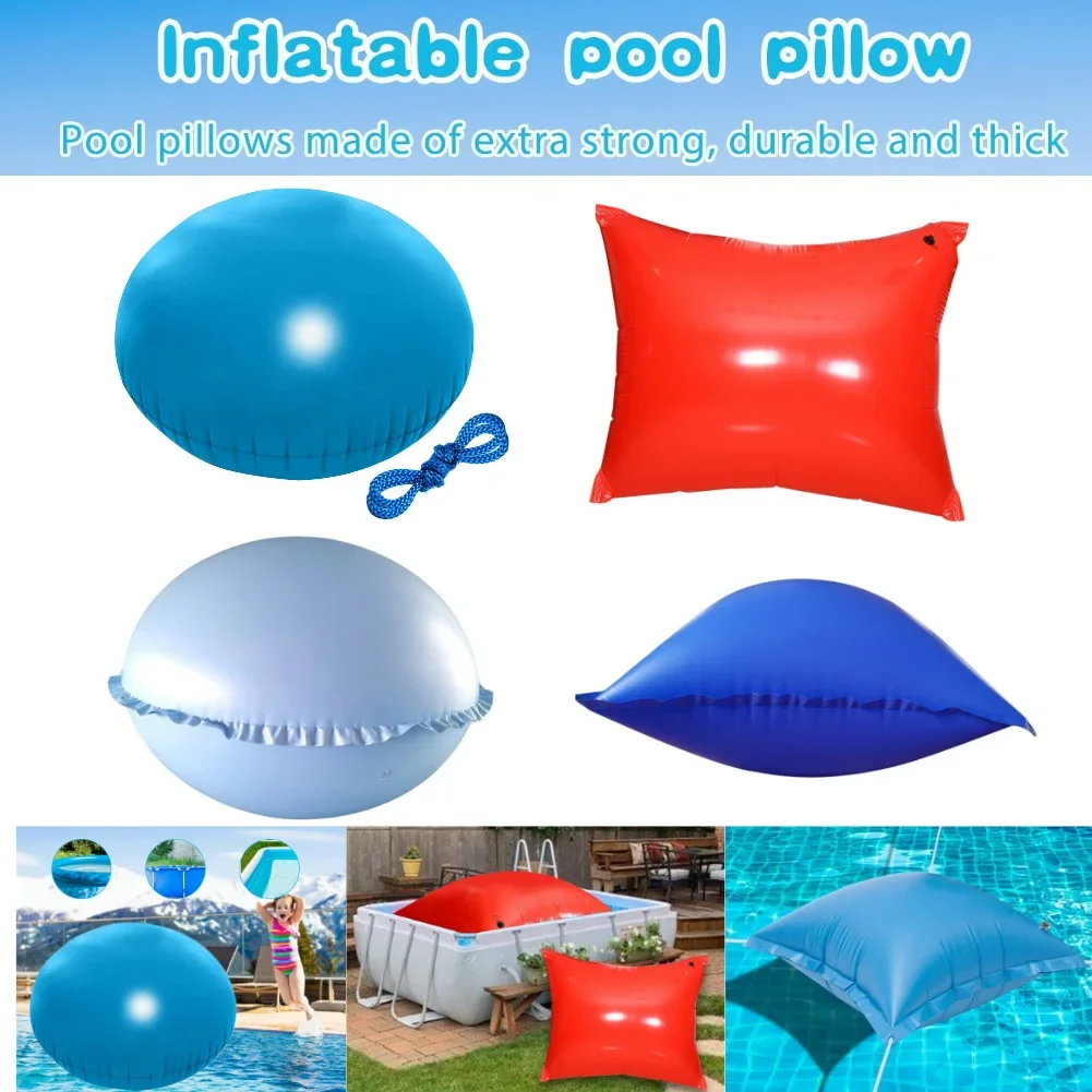 Swim Air Pillows Winterizing Heavy-Duty Pool Pillows Cold Resistant Air Cushion Winter Swimming Pool Inflatable Floating Cushion