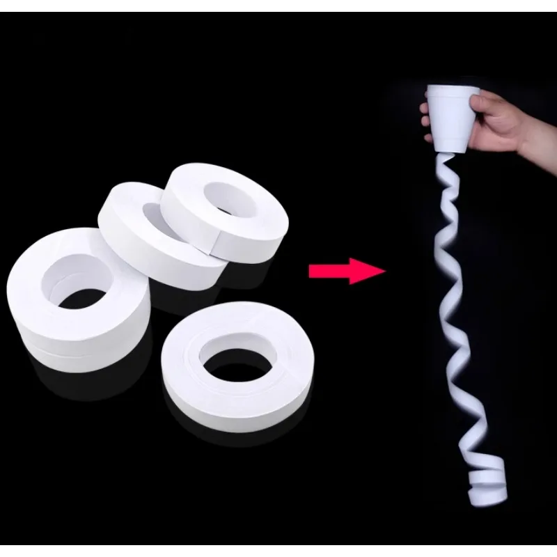 10pcs/lot Tape Cup Paper Coils White Magic Tricks Magician Stage Illusions Accessories Gimmicks Paper Cup to Tap Magia Funny