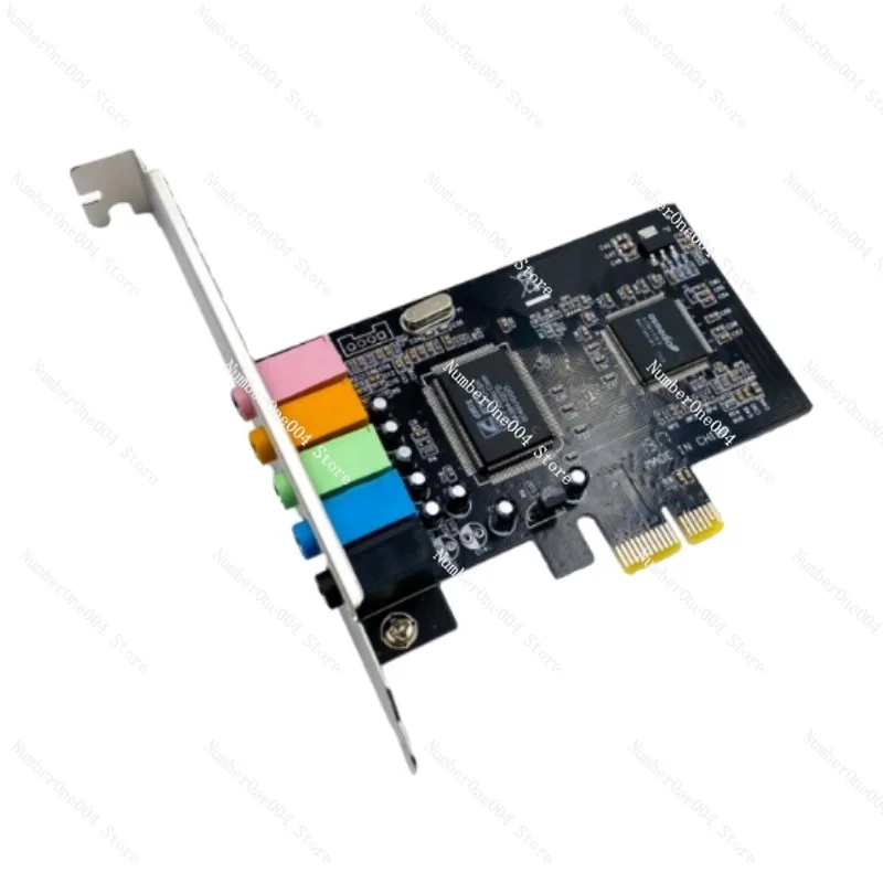 

New Pcie Sound Card 5.1, PCI Express Surround Card 3D Stereo Audio With High Sound Performance PC Sound Card CMI8738
