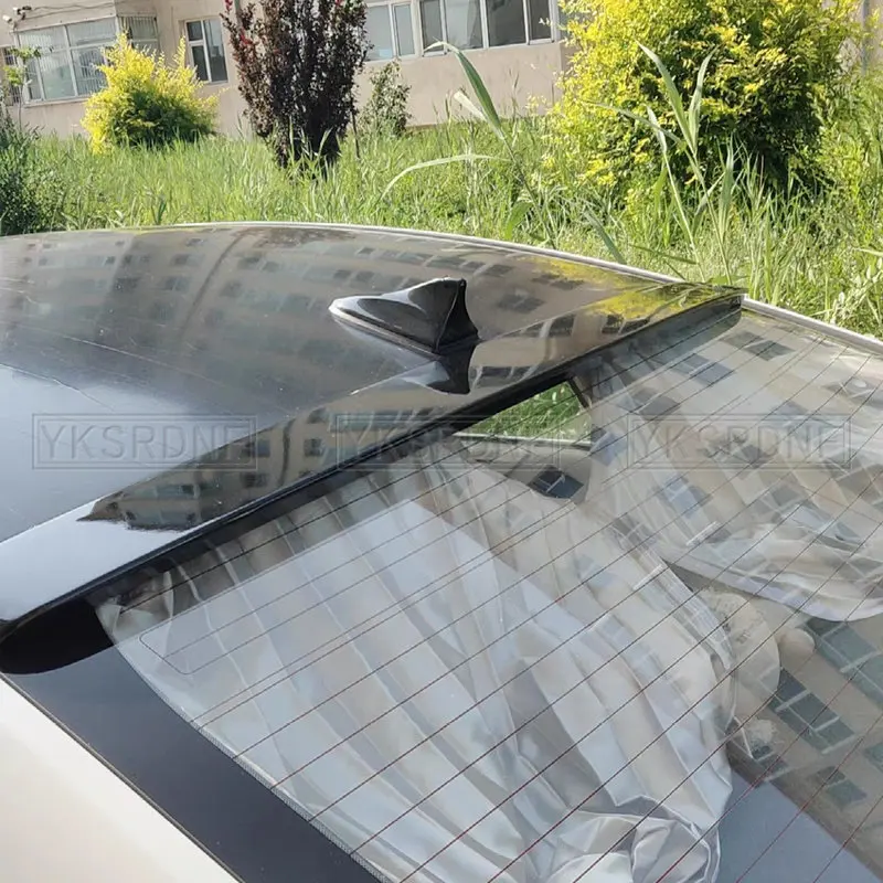 FOR Roof Spoiler Accessories OLD Hyundai Sonata ABS Plastic CAR Rear Window Glossy Black Lip Wing Tail Body Kit 2011 2012 13 14