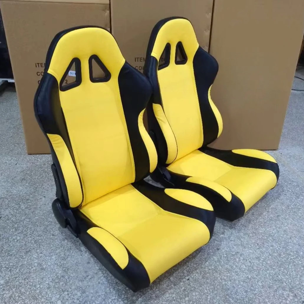 

Hot Selling FORRacing Seat, Woven PVC, Reclinable Bucket, Dual Adjuster