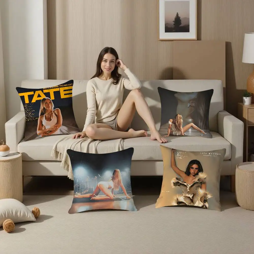 Singer T-Tate M-McRae Pillow Case Plush Fabric Soft  Pillowcase Double Sided Print Cushion Cover Household Gifts