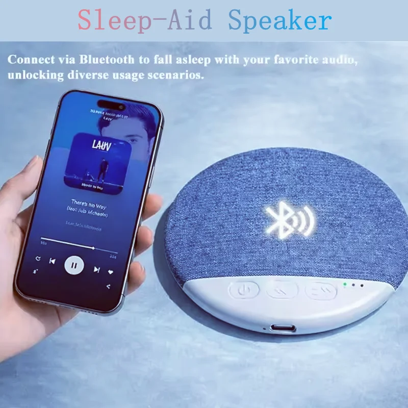 Bluetooth 5.4 Under Pillow Bluetooth Speaker Sleep Aid Hifi 