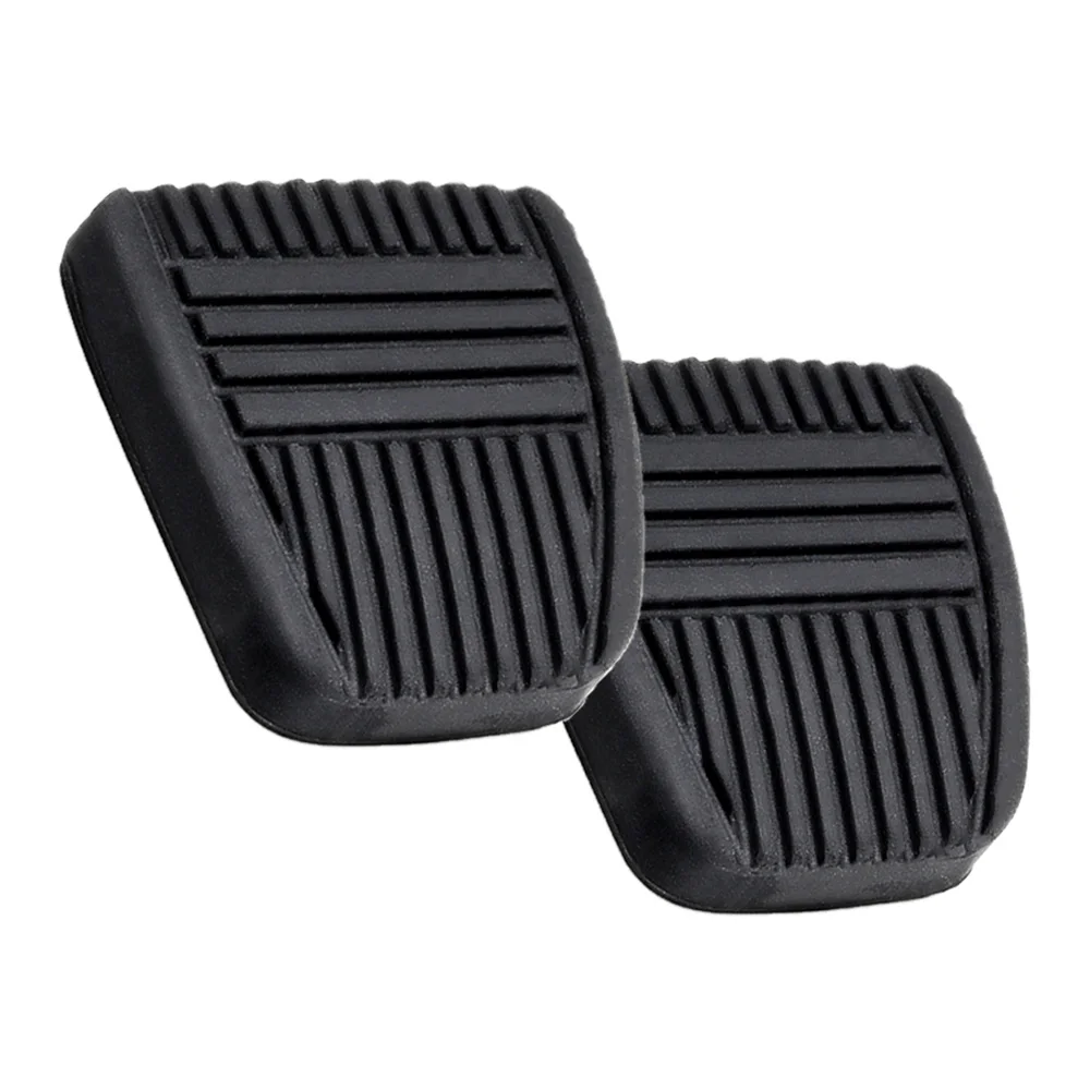 Car Black Brake Clutch Pedal Pad Rubber Cover Trans Vehicles For Toyota/Camry/Celica/Paseo/RAV4/Tacoma 31321-14020 31321-14010