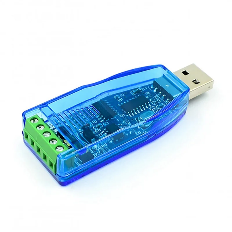 

4 шт. преобразователь USB в RS485, изолирующий модуль, обновленный промышленный телевизор, защита от электростатического разъема CH340E, стандартная плата разъема RS-485-AAAE