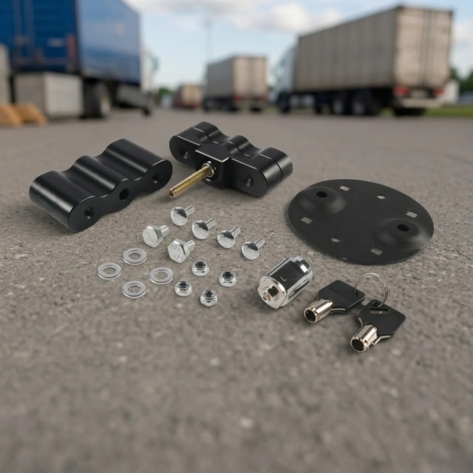 Fuel Tank Mounting Bracket Compact Fuel Tank Bracket Heavy-Duty Vibration-Resistant for Motorcyclists, Motorcycles, Trucks