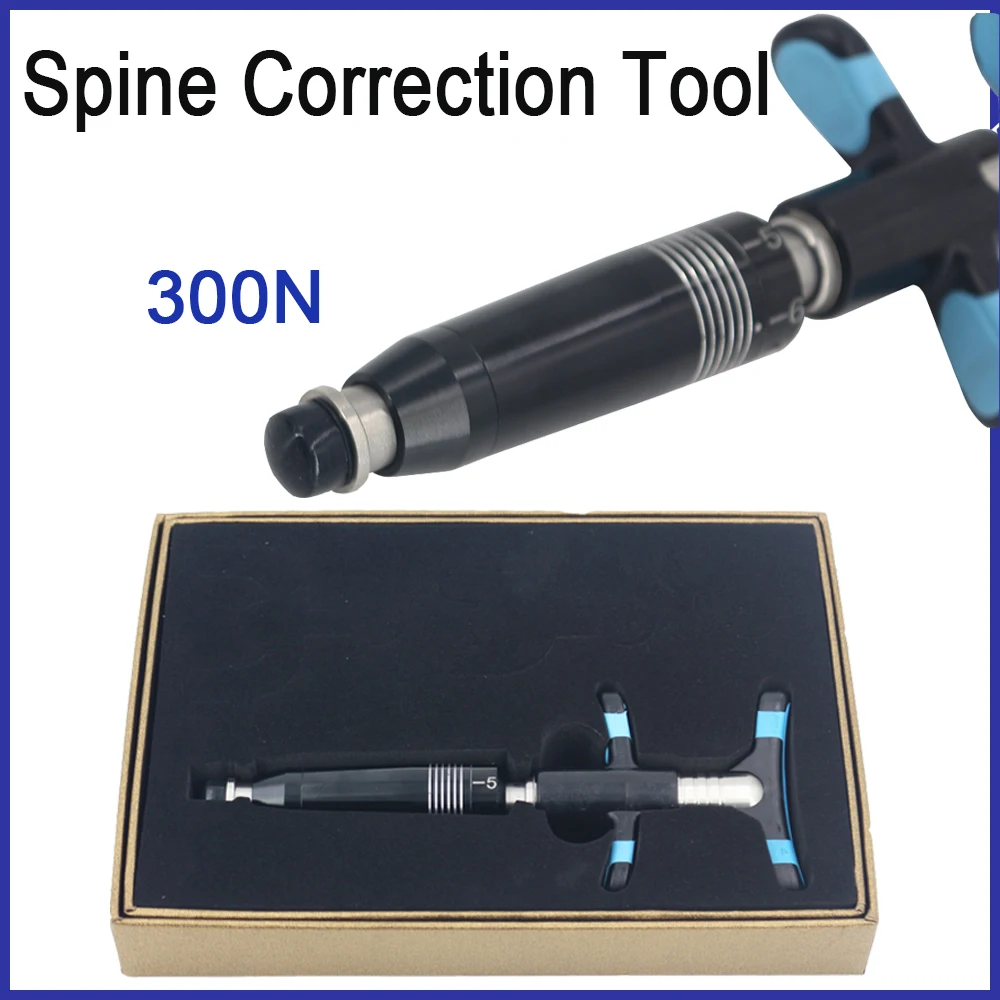 

New Manual Chiropractic Adjusting Tools Therapy Scoliosis Adjustable Spine Home Use Massage Relief Pain Device Health Care