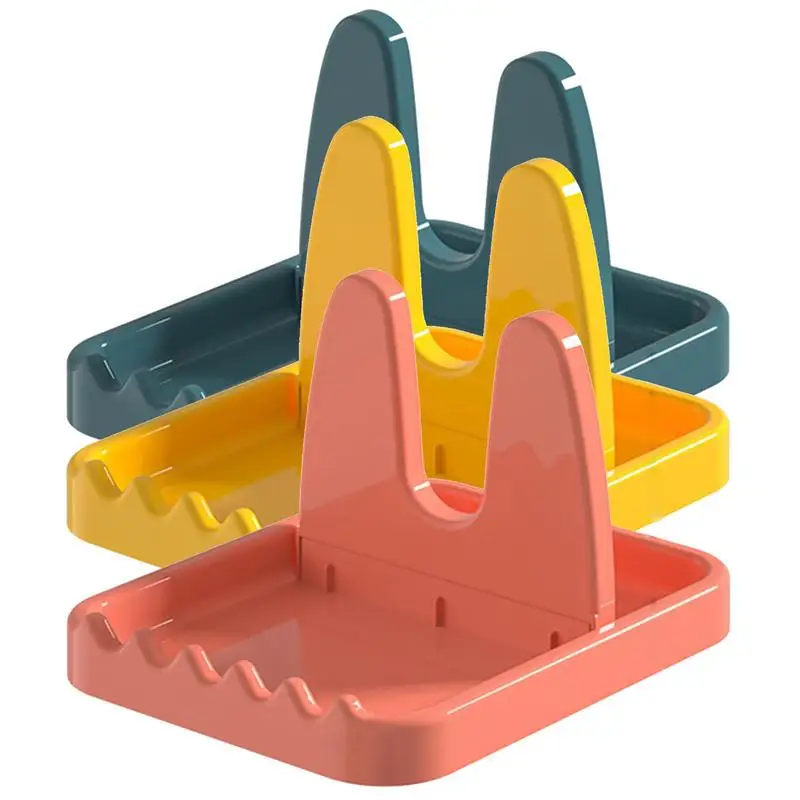 Складной держатель крышки, прочный органайзер из полипропилена для крышек сковородок, выдвижной ящик для посуды, тарелок, разделочных досок, крышек для кастрюль