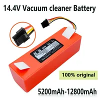 14.4V 5200-12800mAh Robotic Vacuum Cleaner Replacement Battery For Xiaomi Roborock S55 S60 S65 S50 S51 S5 MAX S6 Parts