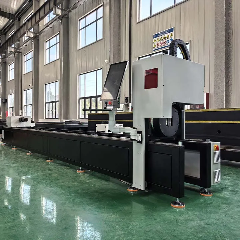 Industrial Metal Laser Tube Cutter High Precision 0.05mm Accuracy 1500 2000W Adjustable Power for Factory Production