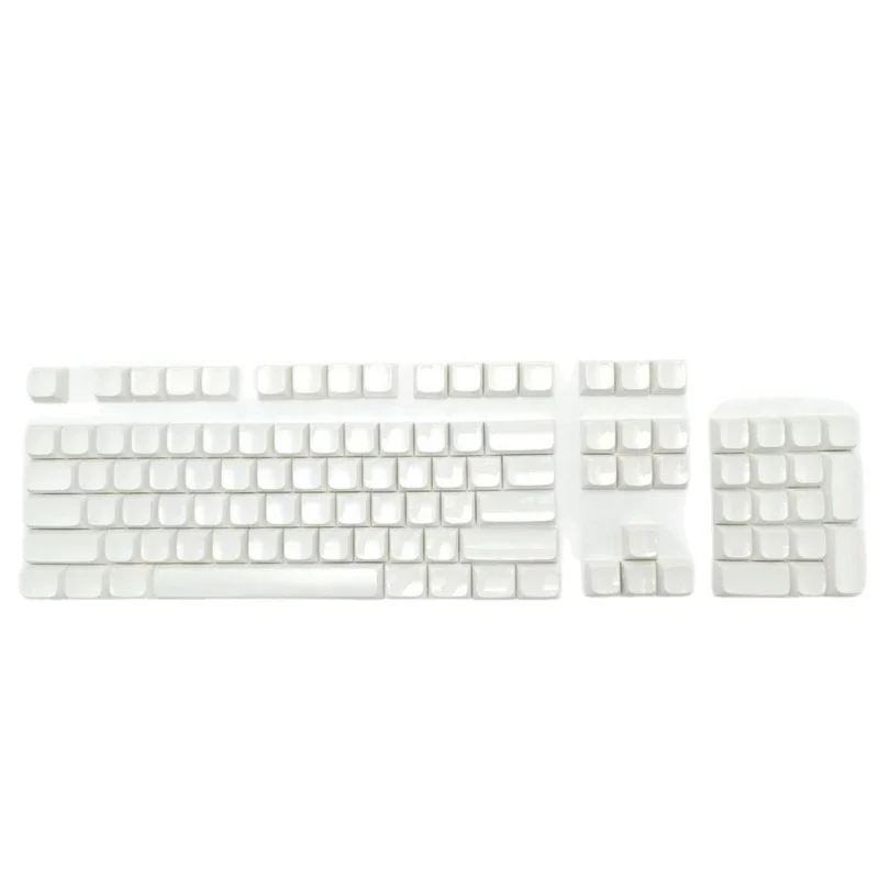 Blank keycap material 1.7mm thick ceramic surface smooth surface bright surface PBT good coloring hot sublimation