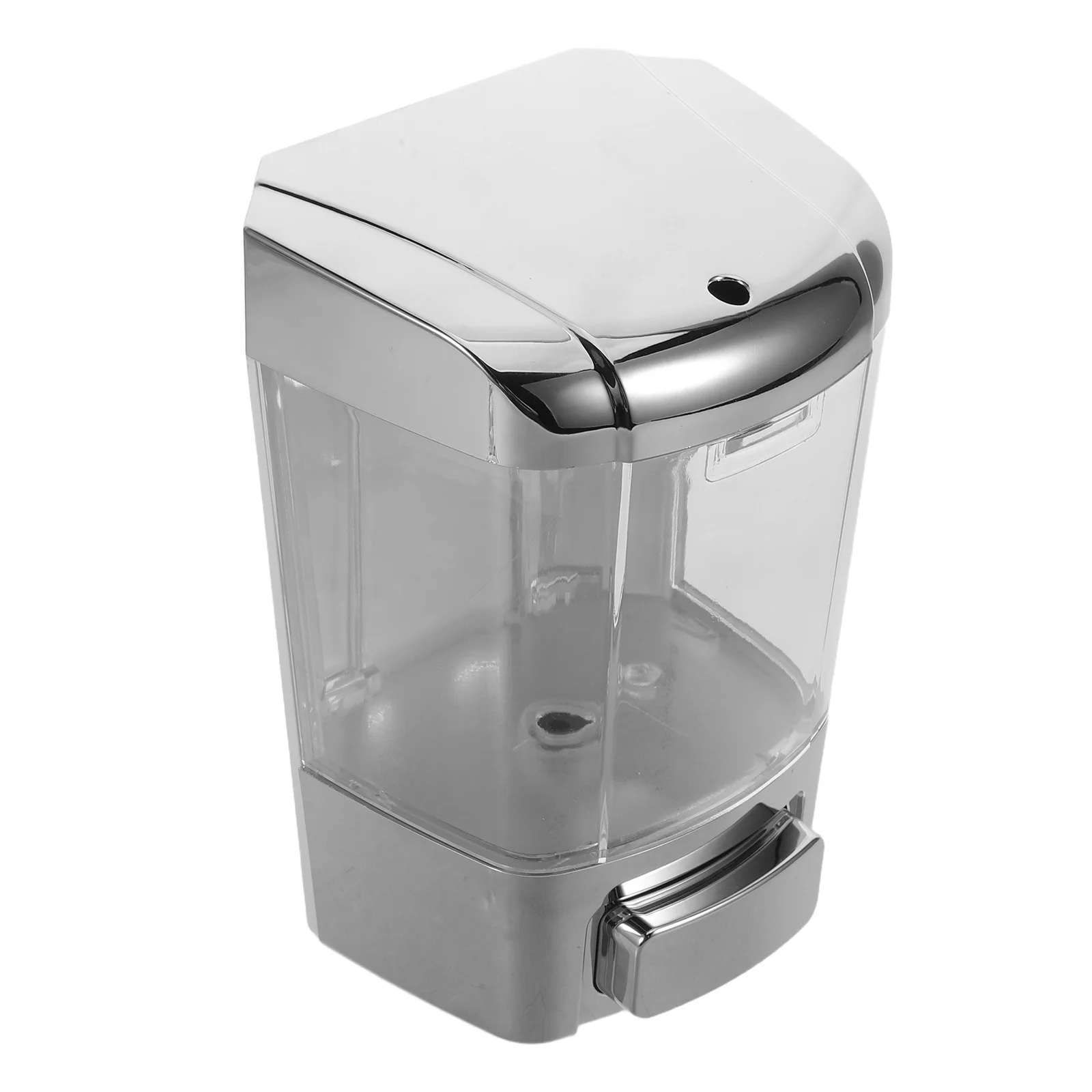 

1Set Wall Mounted Soap Dispenser Large Capacity Manual Push Pump Refillable Plastic Liquid Hand Wash Container for Bathroom