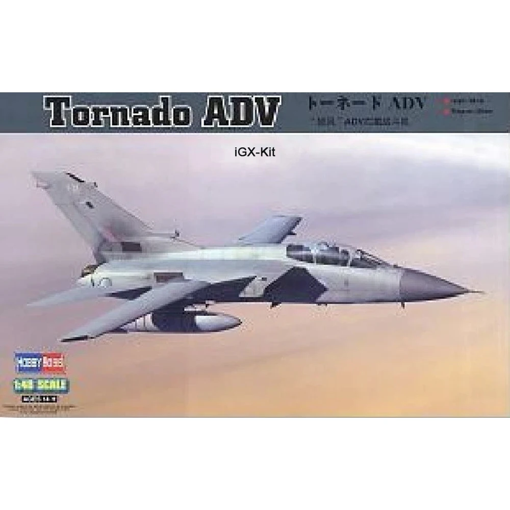 

HobbyBoss 80355 1/48 Scale Tornado ADV Interceptor Fighter Aircraft Plane Plastic Assembly Model Building Kit Toy