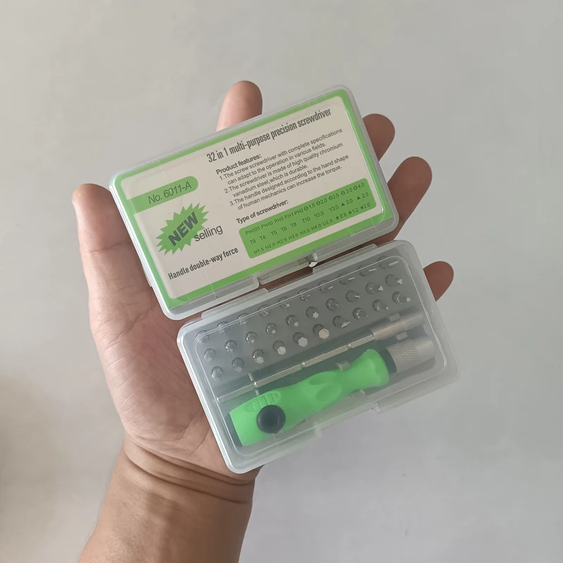 Gadgets super legais, estocagem de material, chave de fenda, presente de Natal para papai, vovô, marido, namorado, 32 em 1, 2 conjuntos