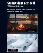 Soplador de chorro turbo X9 de 300000 rpm: plumero de aire portátil inalámbrico |   Aspiradora de soplado de polvo de alta velocidad