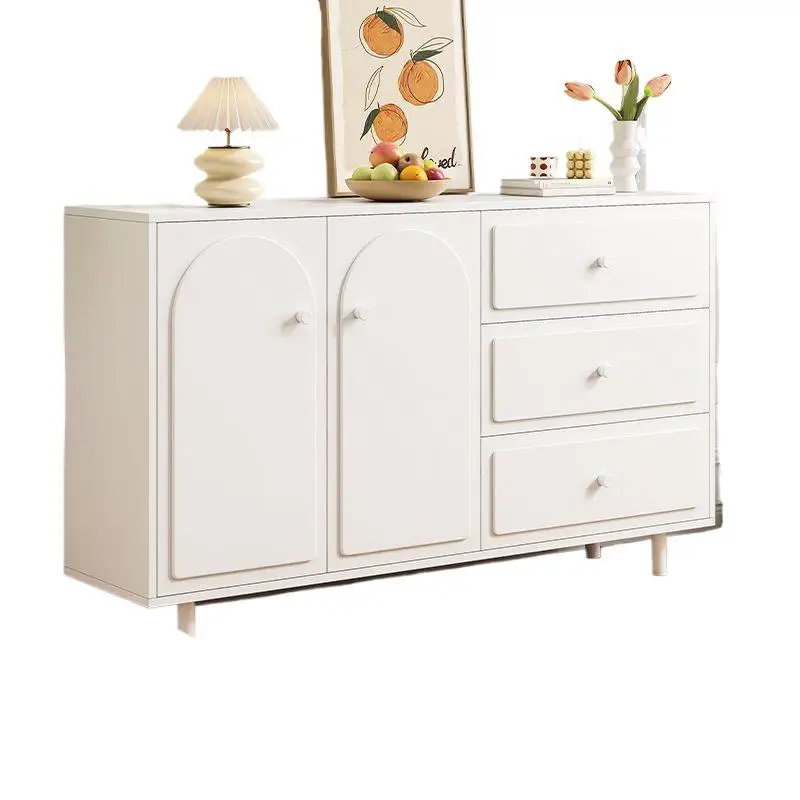 

Bucket cabinet living room against the wall bedroom locker tea cabinet kitchen French cream dining side cabinet tea bowl storage