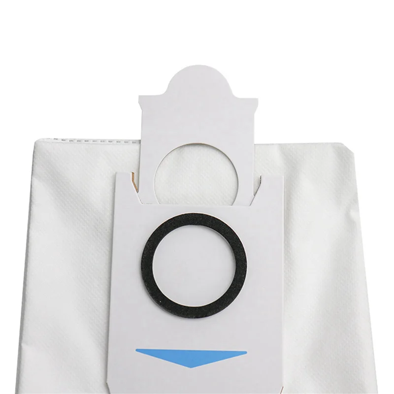 BAAM-2X sacos de aspirador de pó para ecovacs deebot x1 plus t10 plus estação de extração, 3.2 l sacos de aspirador de pó de grande capacidade