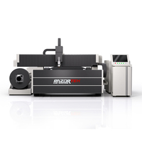 Professional 1530 Sheet and Tube Fiber Laser Cutter 1500w 2000w 3000w 6000w Pipe Cutting Machine Stainless Steel