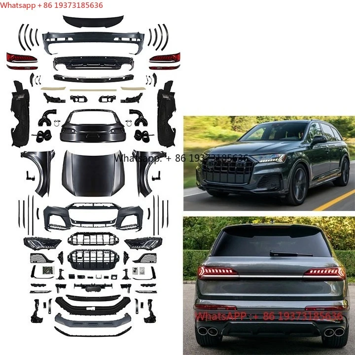 For Wholesale Conversion Bodykit for Audi Q7 2006-2015 to Sq7 2023 S Line Upgrade Facelift