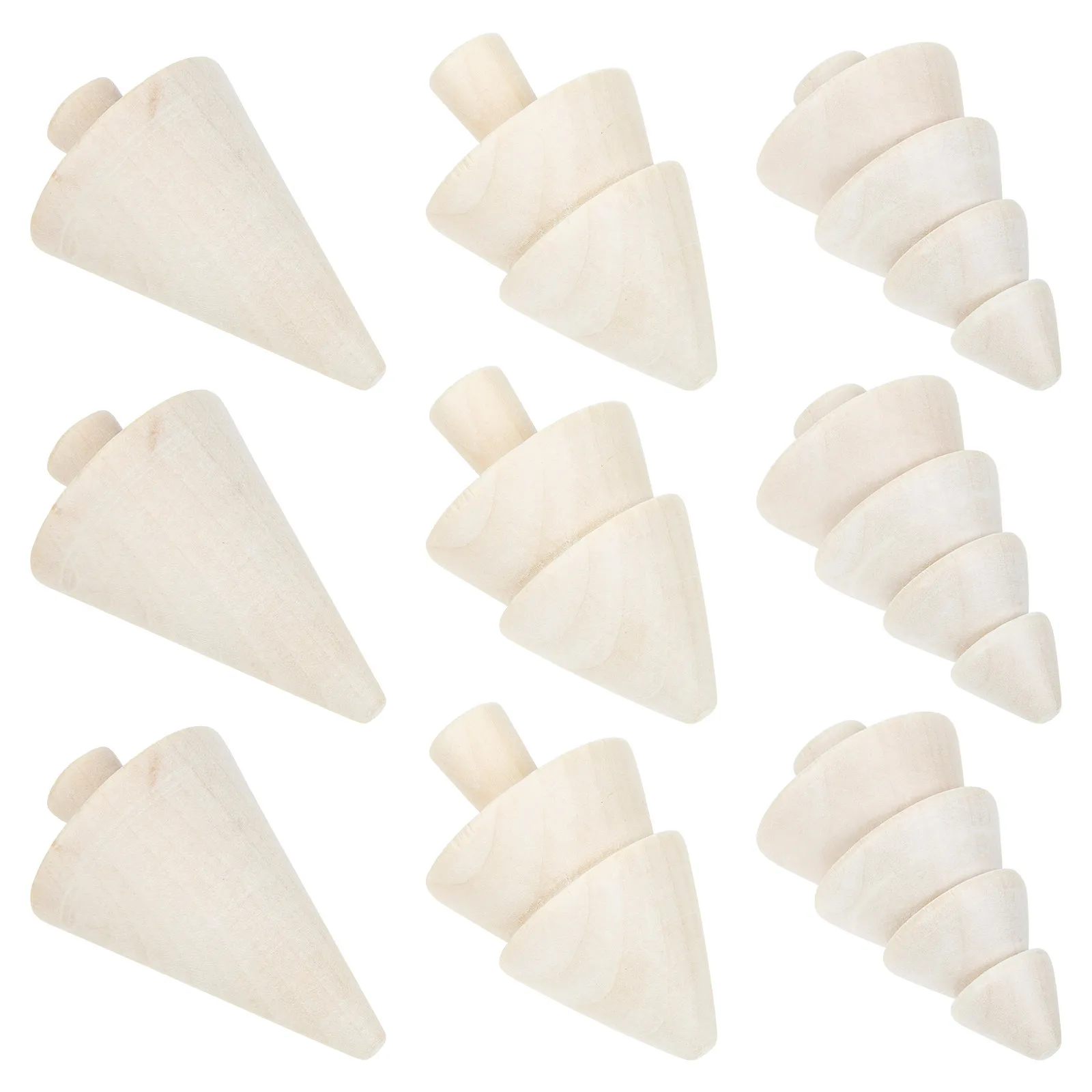 

Набор из 9 деревянных елочных украшений для самостоятельной росписи: гладкая текстура, для детского творчества, увлекательное семейное занятие