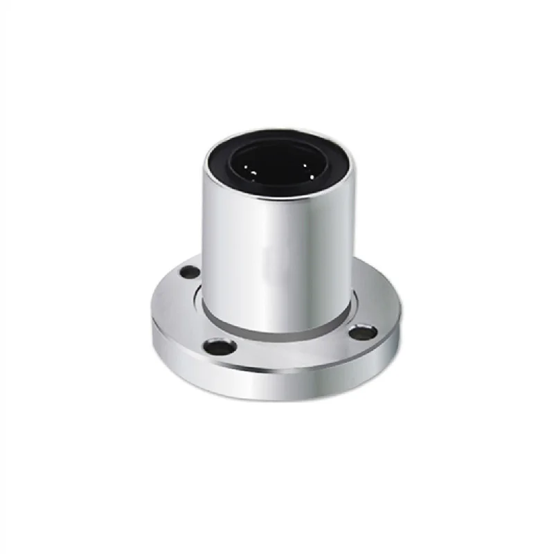1PCS 6mm/8mm/10mm/12mm/13mm/16mm/20mm/25mm LMF Series LMF8UU/LMF10 Round Flange Coupling Linear Motion Bearing For Rod shaft