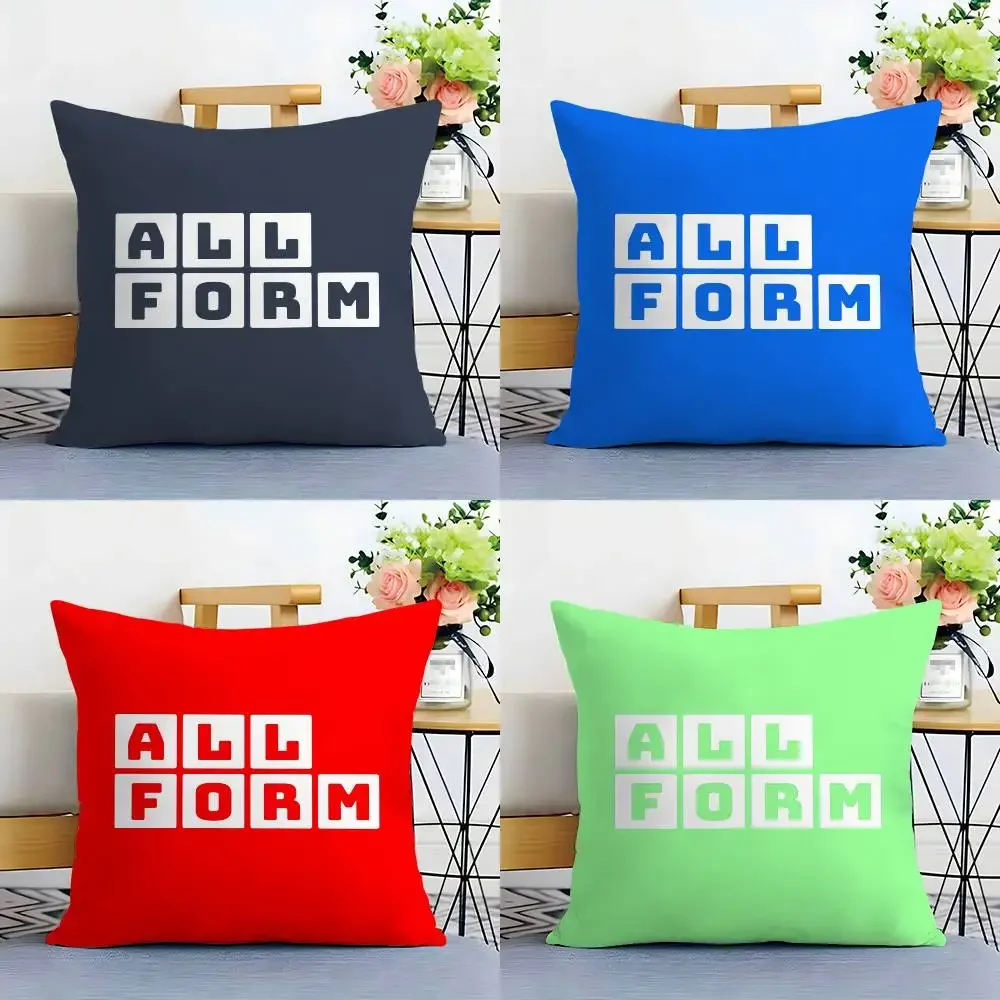 

Luxury-A-A-AllformS Pillow Case Square Double‑Sided Print Cushion Case For Sofa Home Bedchamber Decor Gift