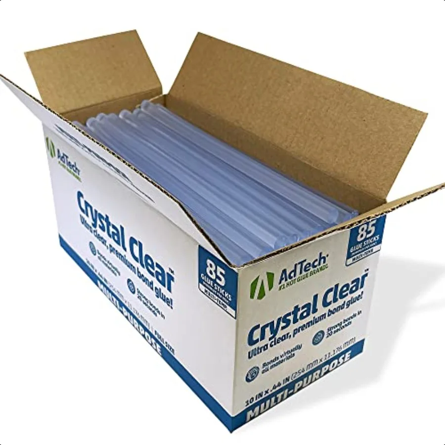 

Hot Glue Sticks 10 Full Size Clear 85 Sticks