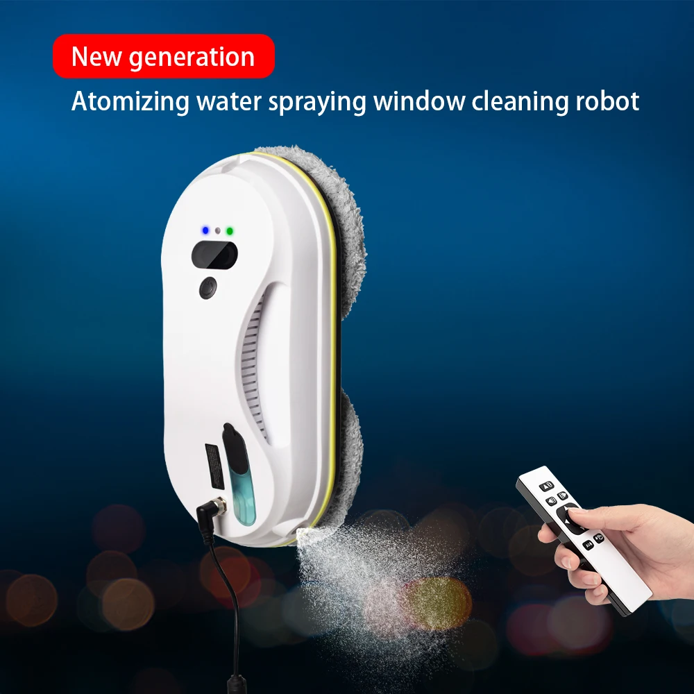 Ultra thin Robot vacuum cleaner window cleaning robot window cleaner electric glass limpiacristales remote control for home