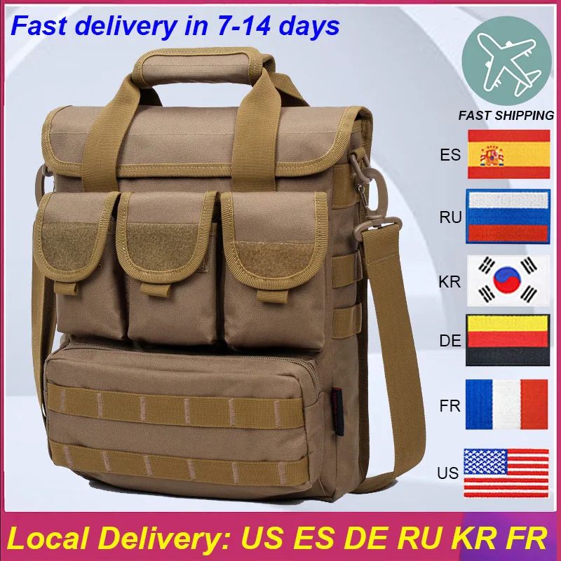 

Tactical Knapsack Hiking Camping Military Bag Travel Bag Army Tactical Molle Climbing Rucksack Hiking Outdoor Reflective Shoulde