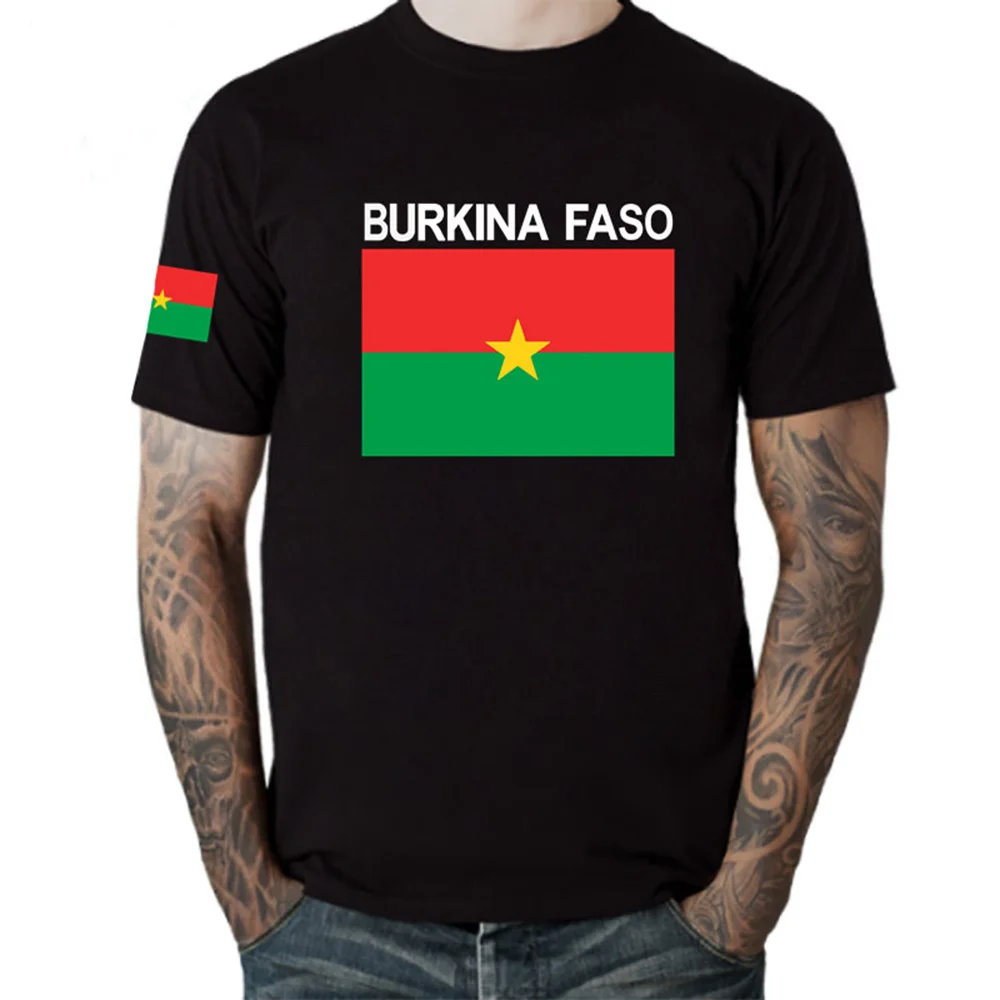 

Burkina Faso mens t shirt 2022 jerseys nation team tshirt 100% cotton t-shirt clothing tees country sporting flag BFA Burkinabe