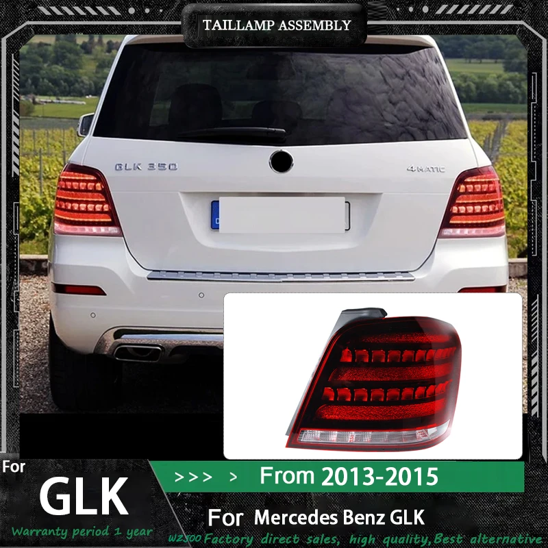 

Car Lights For Mercedes-Benz GLK Taillights 2009-2015 LED Tail Lamp Dynamic Turn Signal Light Car Taillights Assembly