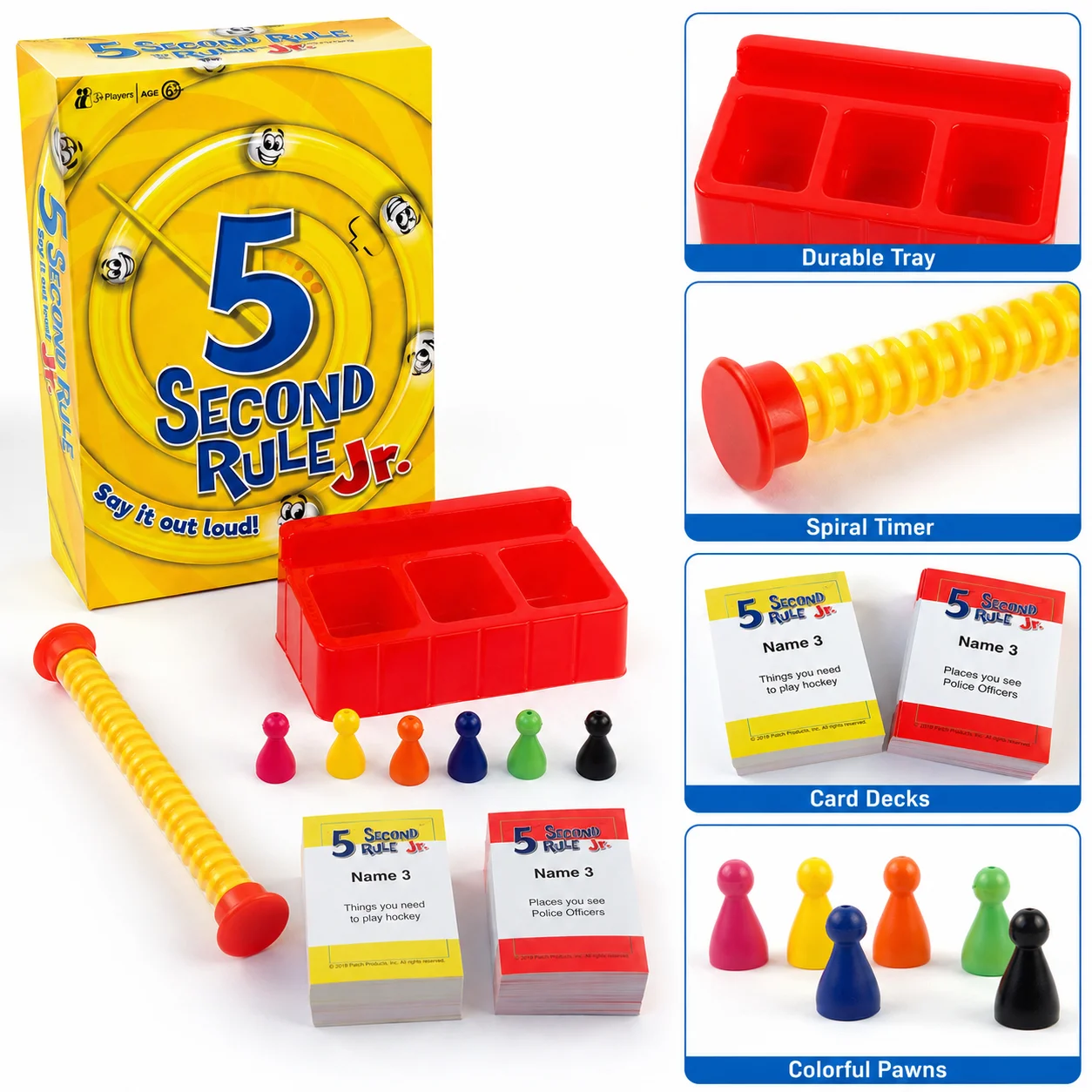 5초 규칙 주니어 키즈 빠른 사고력 티브리아 카드 보드 - Board Game English For Kids 리뷰 및 가격