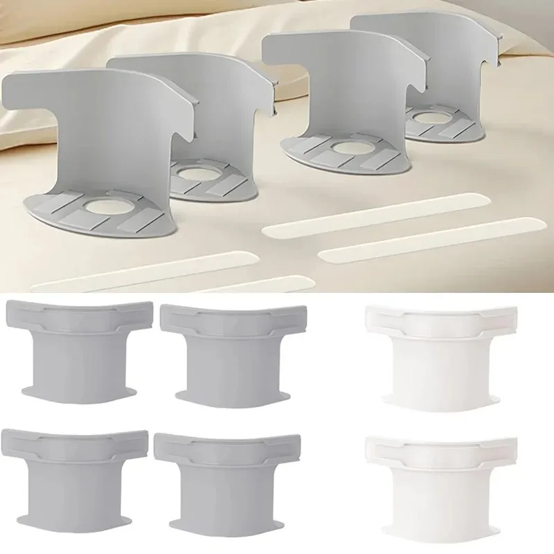 Universal Non-Slip Bed Sheet Clips Corner Tightener Invisible Bedspread Secure Holder for Mattress And Quilt Cover