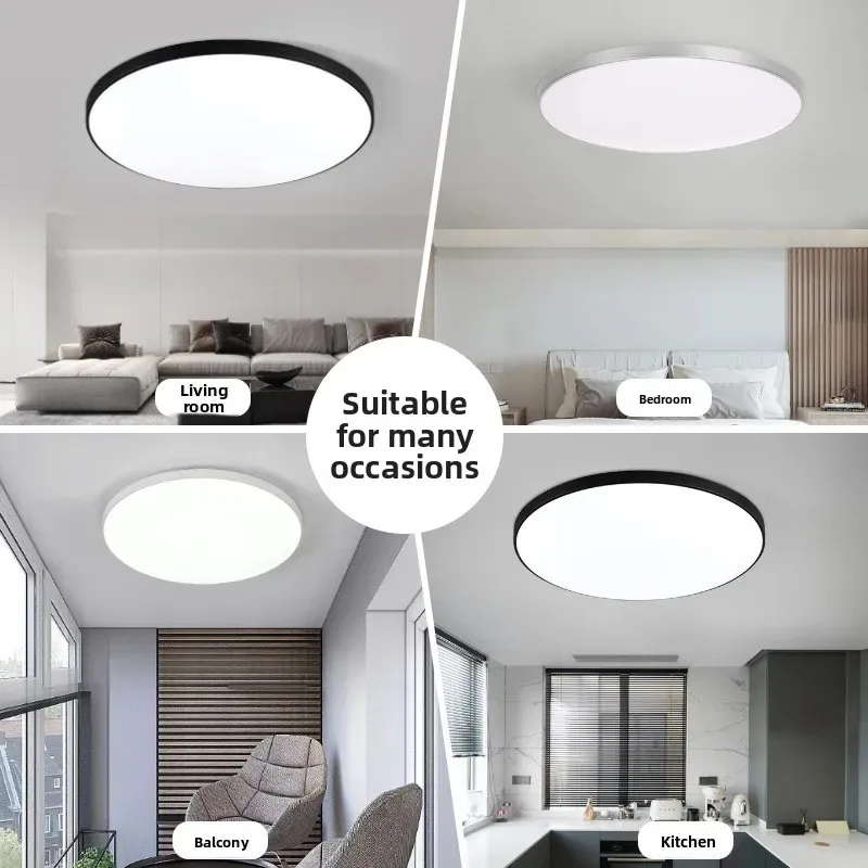 Ultra-thin Led Ceiling Lamp 18W 28W 38W 72W 220V  Waterproof Modern Led Ceiling Lights for Bedroom Living Room bathroom