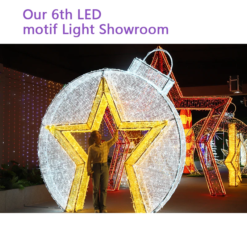 Customized IP65 Warm White  3D Letter Motif Lights PVC for Outdoor Holiday Christmas Decorations for Weddings Landscapes