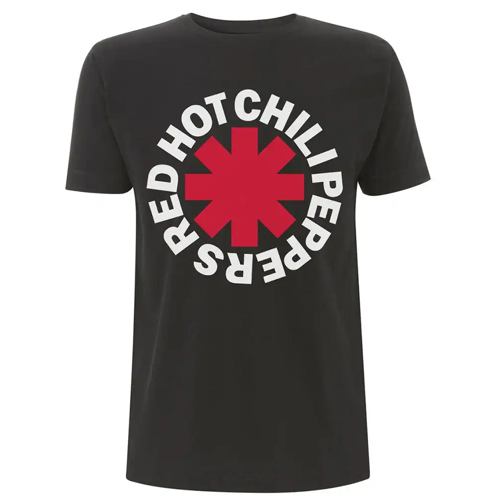 Classic Art Red Hot Chili Peppers Band T-Shirt 100% Cotton Graphic Tee Men Women Summer Streetwear Top