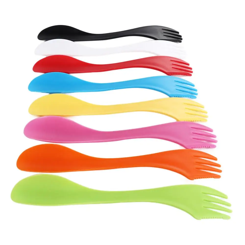 

Flatware Can Opener Fruit Fork Multi-functional Soup Spoon Dessert Spoon Plastic Spoon Bottle Opener Fork Spoon Fork Spork