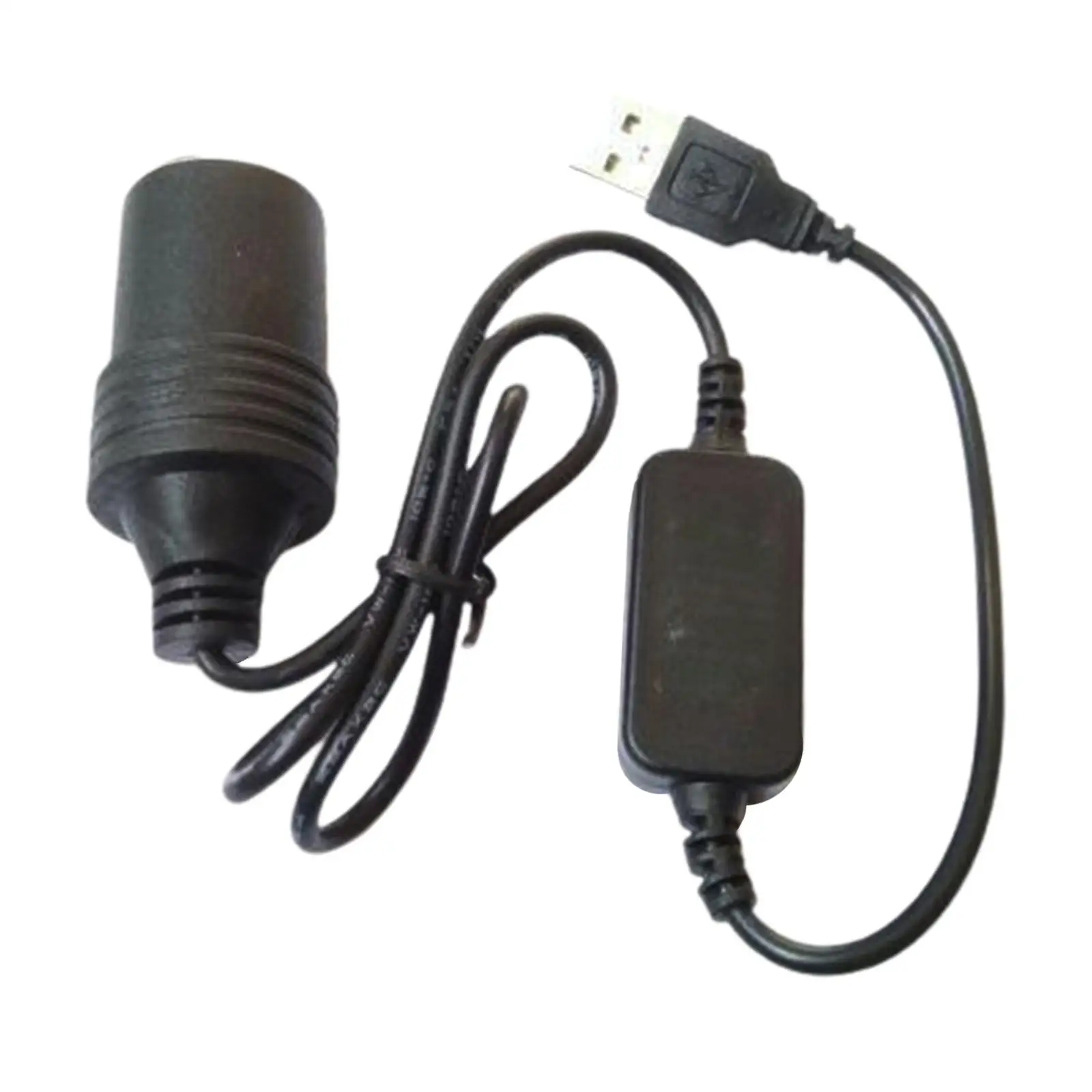 1x USB macho a 12V encendedor de cigarrillos de coche adaptador convertidor convector