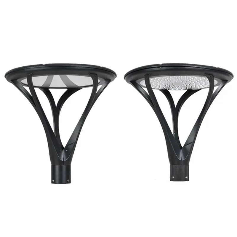 Industrial Light IP65 Waterproof High Efficiency 2400lm with PWM Control 15w Solar Post Top Light for Garden
