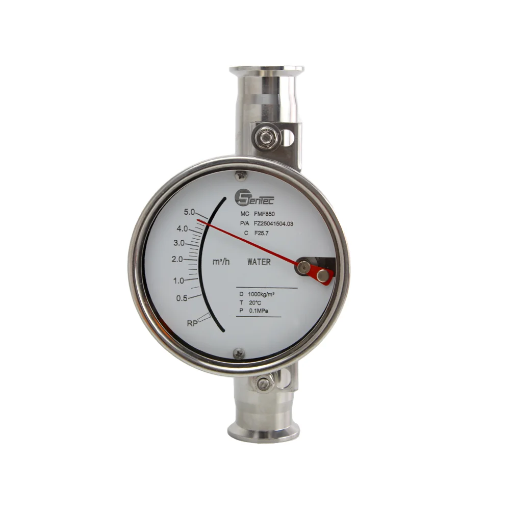 Metal Tube Float Flow Meter Metal Tube Rotameter Can Measure Various Liquid Vegetable Oil