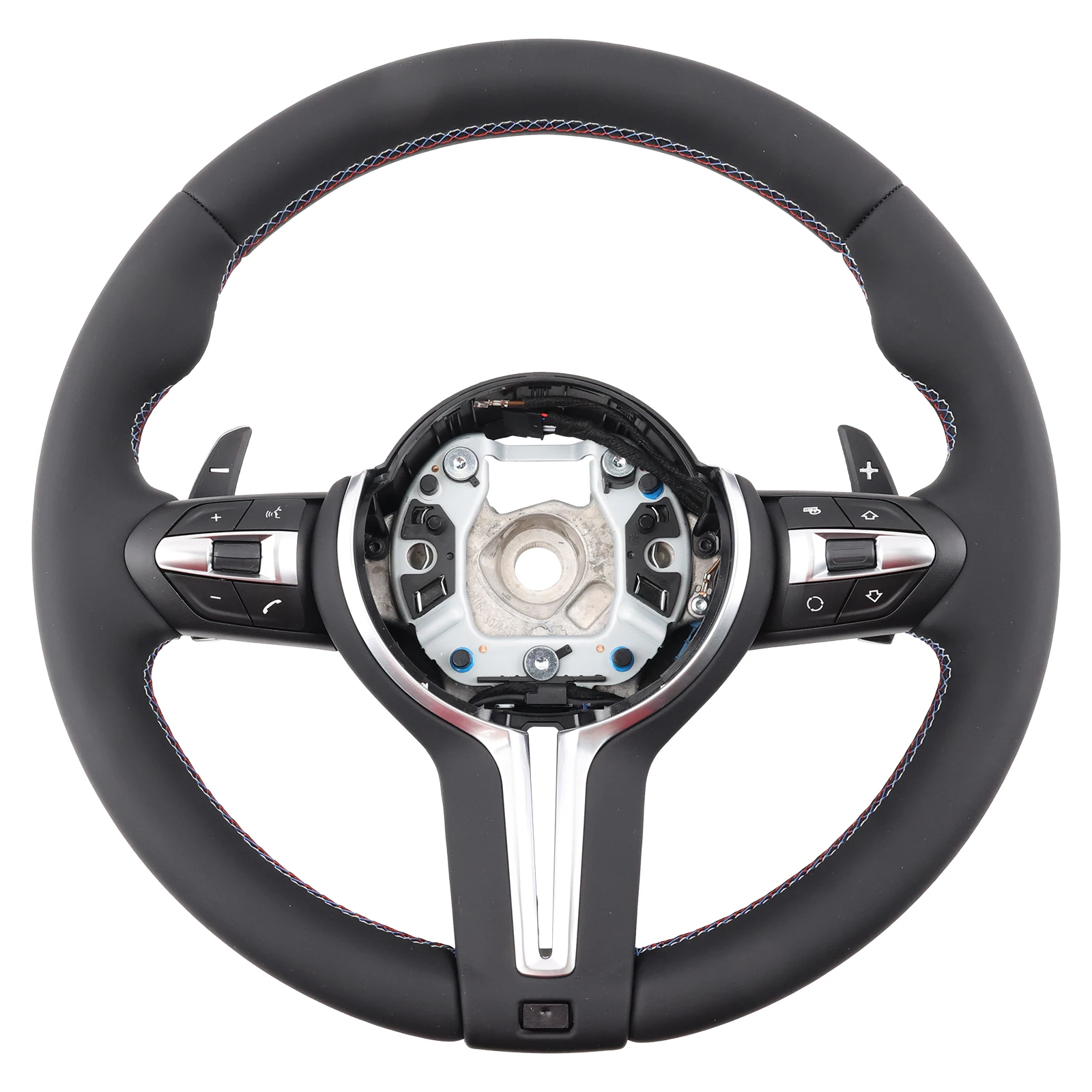 Multifunctional Sport-Style Nappa leather steering wheel for E70,E71,E84,E87,E90