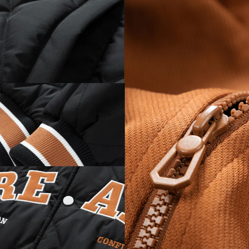 TAFN 2025 Thickened Version Hooded High-End Popular Tops Brand Adult Coat Fashion Motion Outdoors Winter Versatile Human Outwear