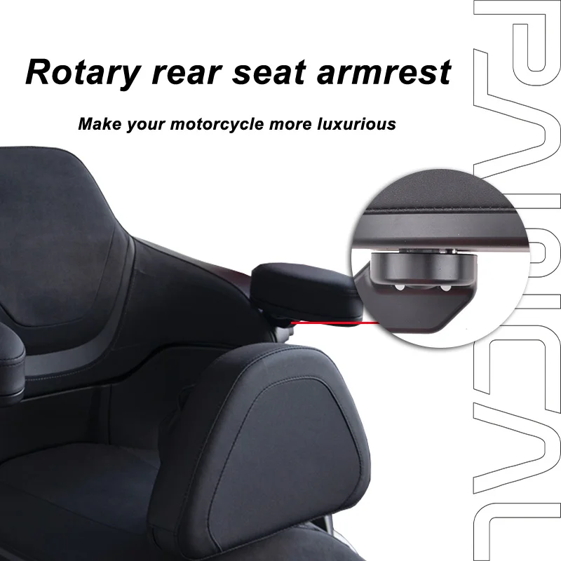 PANICAL for Honda 2018-2025 GOLDWING GL1800 Motorcycle Passenger Armary Trunk Handrail Accessories Rear Seat Grid Kit