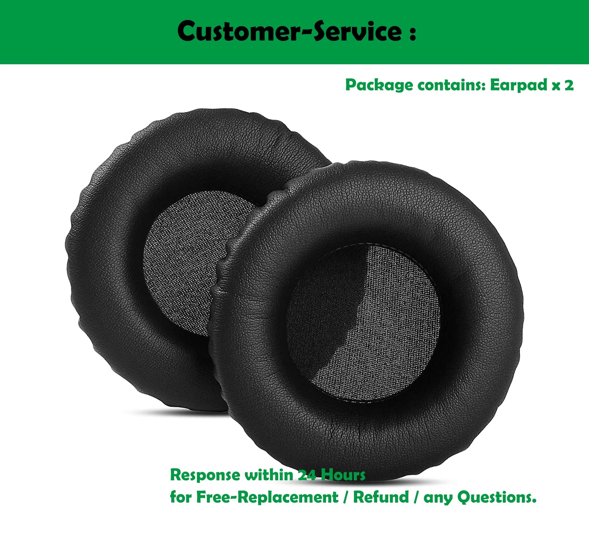 MDR-RF6500 Ear Pads Replacement- Compatible with Sony MDR-RF6500 RF6500 MDR RF 6500 MDR RF 6000 Headset Headphone