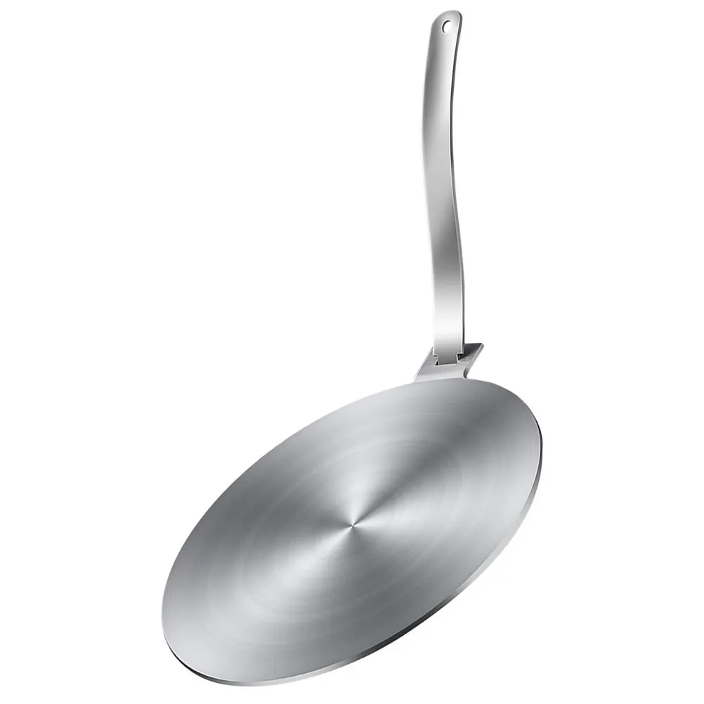 

Stainless Steel Heat Induction Diffuser Plate Efficient Cooking Adapter for Gas Stove and Induction Cooktop Ring Plate