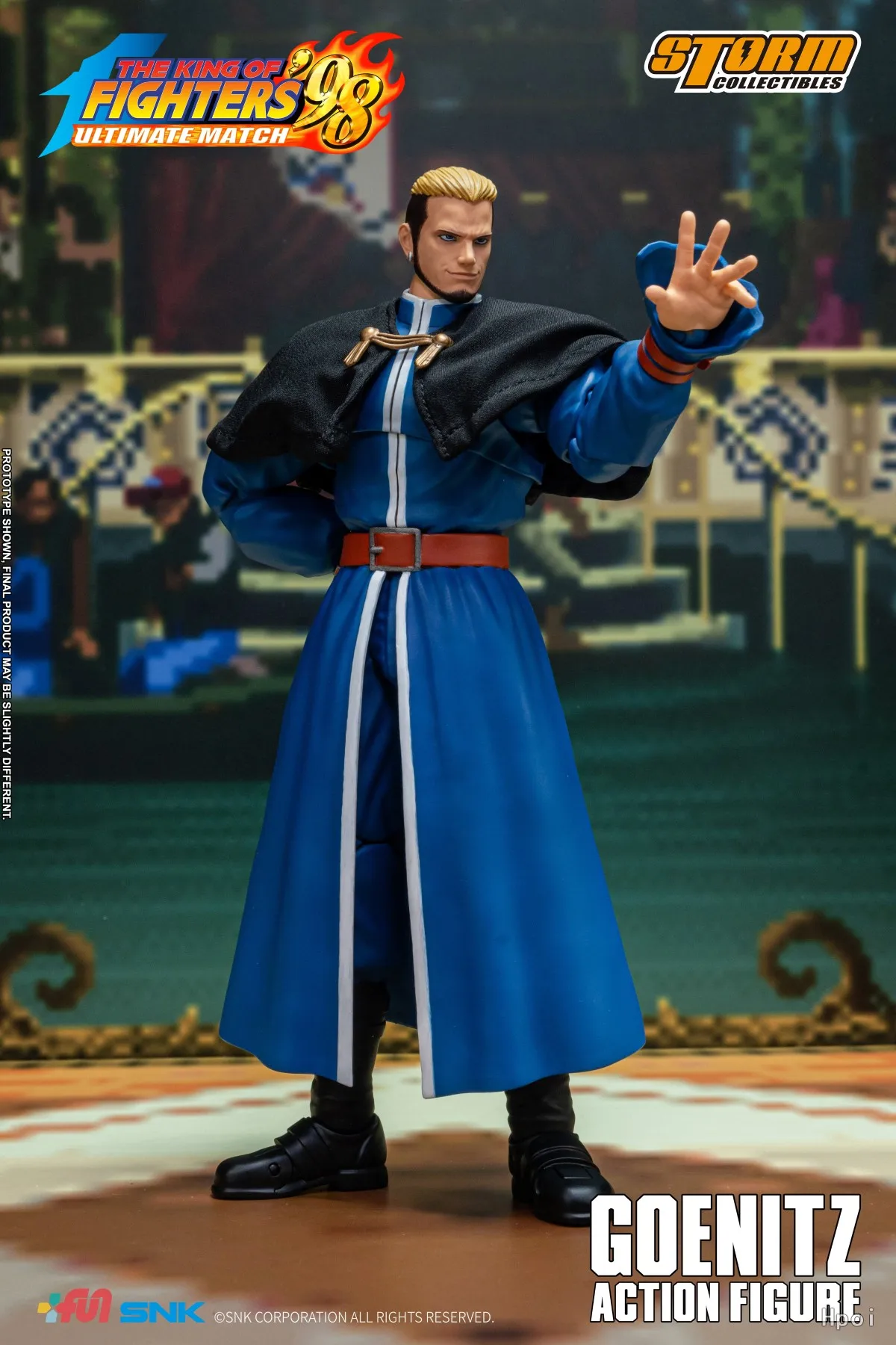 【In stock】 Storm Collectibles THE KING OF FIGHTERS '98 ULTIMATE MATCH KOF'98 UM Leopold Goenitz Action Figure Model Toy Gift