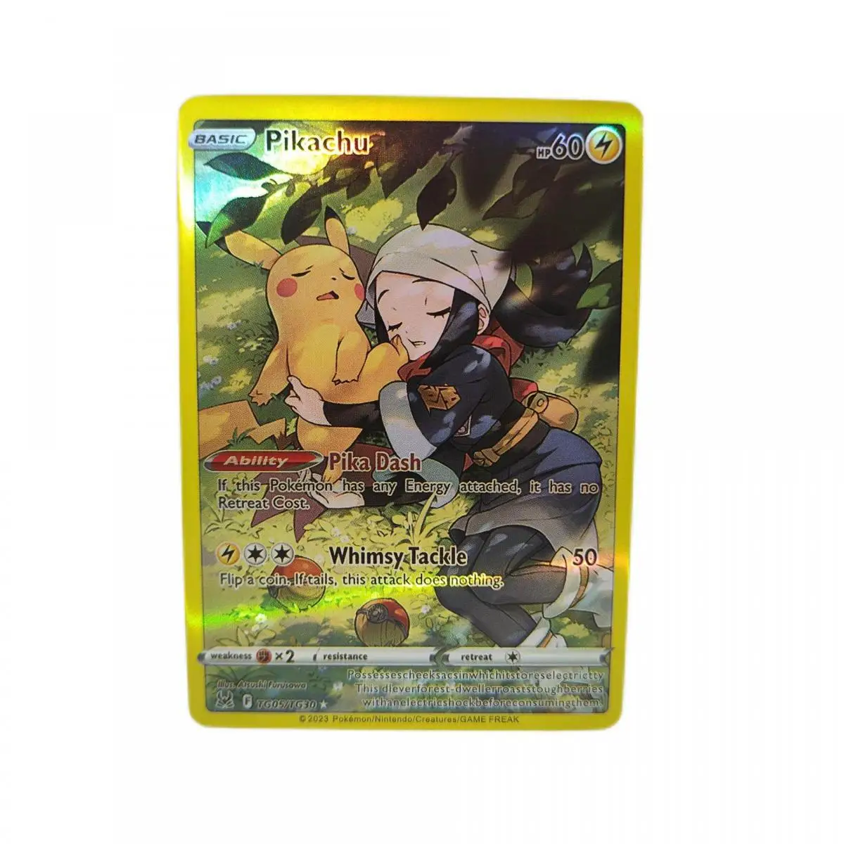 New 25 photos/1 package English Pikachu Mewtwo Charizard Pikachu SILVER TEMPEST Pokemon game collection card Toy