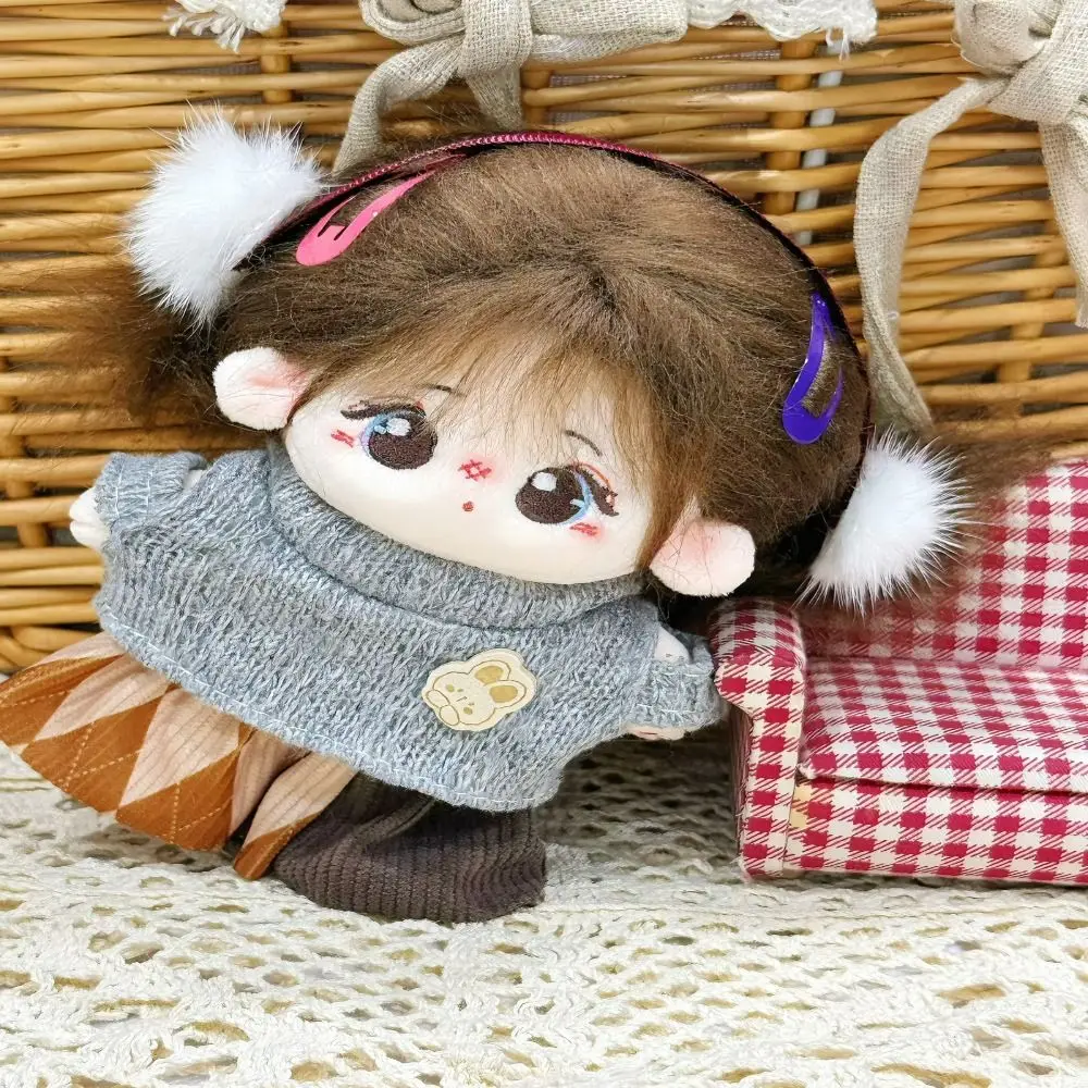 Fashion Handmade 10cm Doll Skirt DIY Replace Doll Clothes Doll Wear Cotton Doll