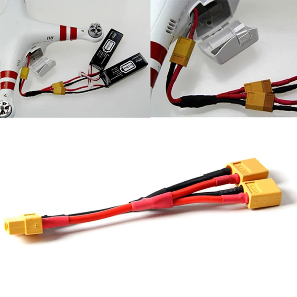 

Parallel Cable 1 Male 2 Female Connections for Phantom Longer Flight RC Accessories Connector